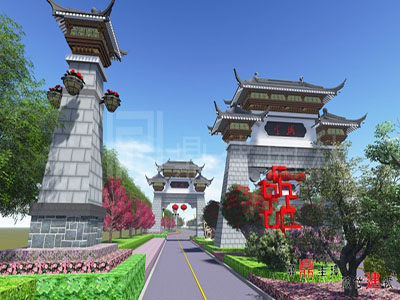 即墨豐城鎮景觀牌樓